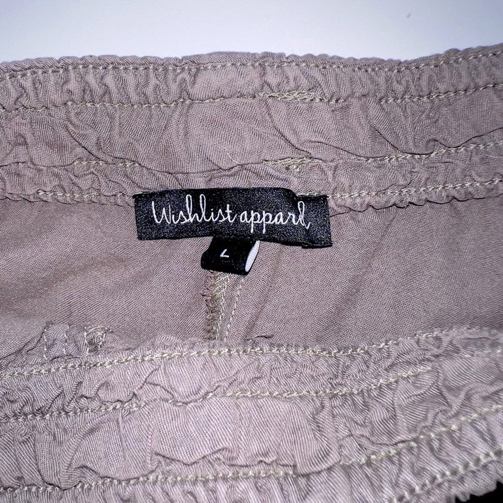 wishlist apparel drawstring shorts